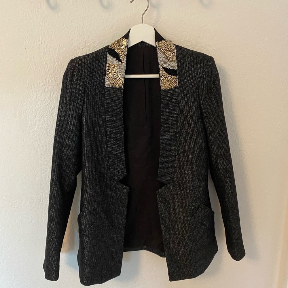 Mackage designer wool blazer